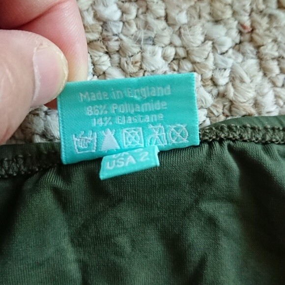 Melissa Odabash TWO-PIECE SWIMSUIT in army green - Picture 12 of 12